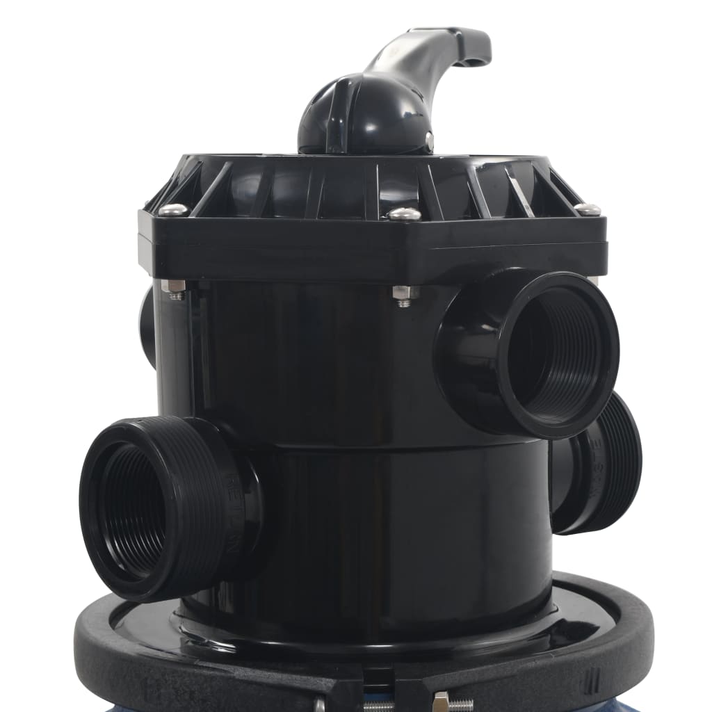 Filtru Cu Nisip Pentru Piscină Supapă 6 Poziții Albastru