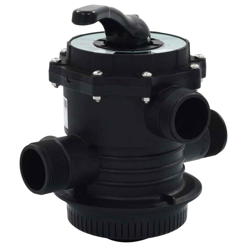Supapă Multiport Pentru Filtre Cu Nisip, Abs, 1,5&quot;, 6 Căi