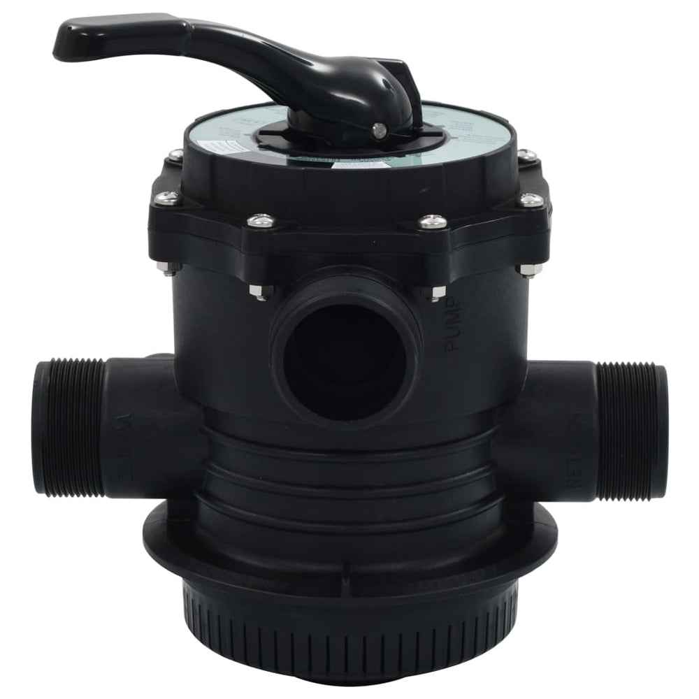 Supapă Multiport Pentru Filtre Cu Nisip, Abs, 1,5&quot;, 6 Căi