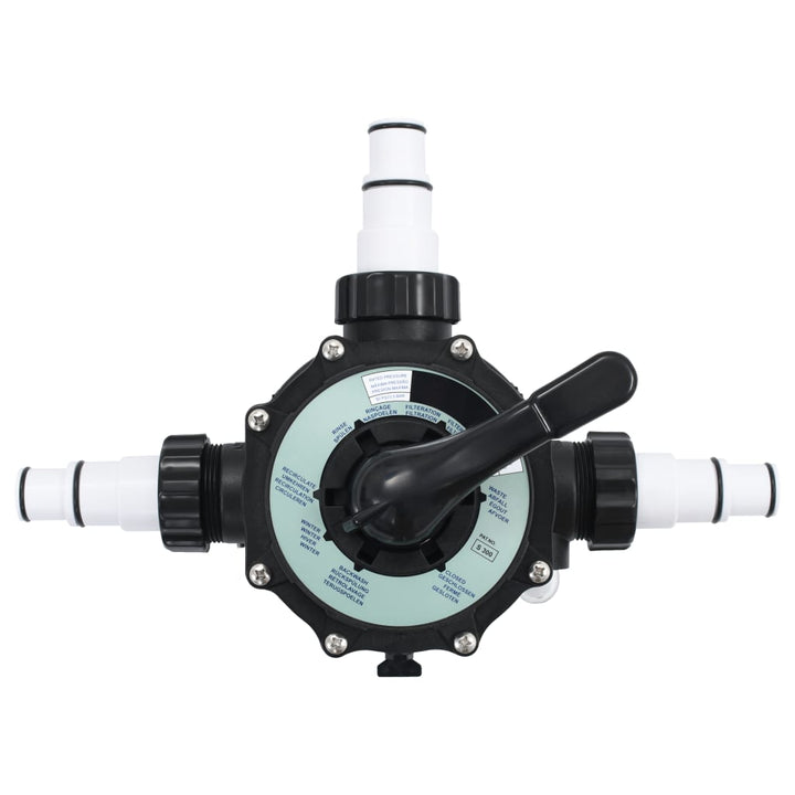 Supapă Multiport Pentru Filtre Cu Nisip Abs 1,5&quot; 6 Căi