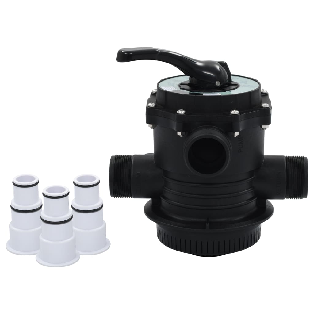 Supapă Multiport Pentru Filtre Cu Nisip Abs 1,5&quot; 6 Căi
