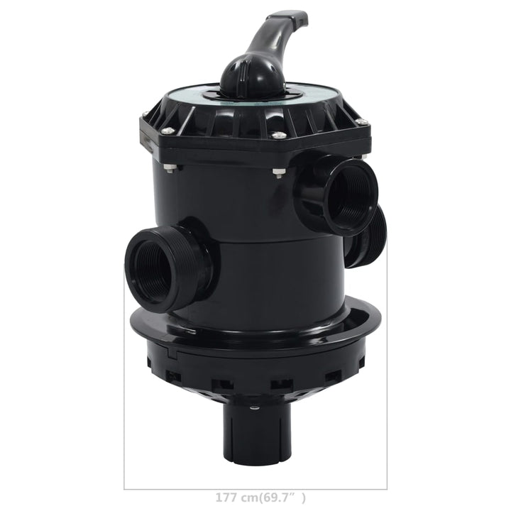Supapă Multiport Pentru Filtre Cu Nisip Abs 1,5&quot; 6 Căi