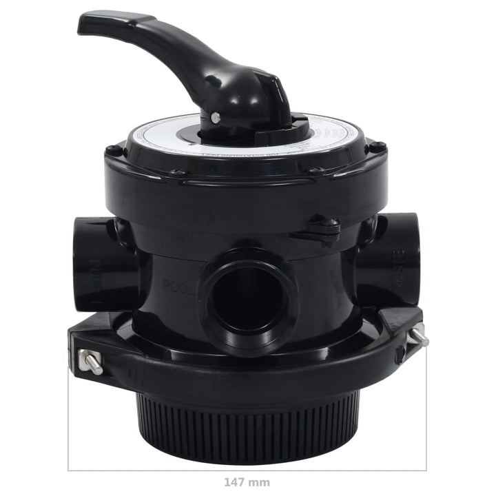 Supapă Multiport Pentru Filtre Cu Nisip Abs 1,5&quot; 4 Căi