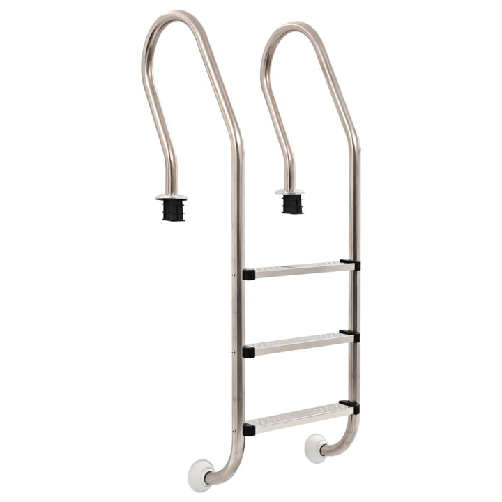 Scară Pentru Piscină Cu 3 Trepte, 120 Cm, Oțel Inoxidabil 304