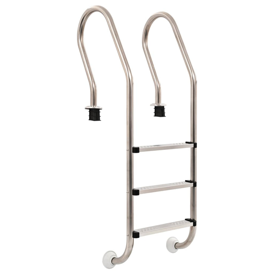 Scară Pentru Piscină Cu 3 Trepte, 120 Cm, Oțel Inoxidabil 304