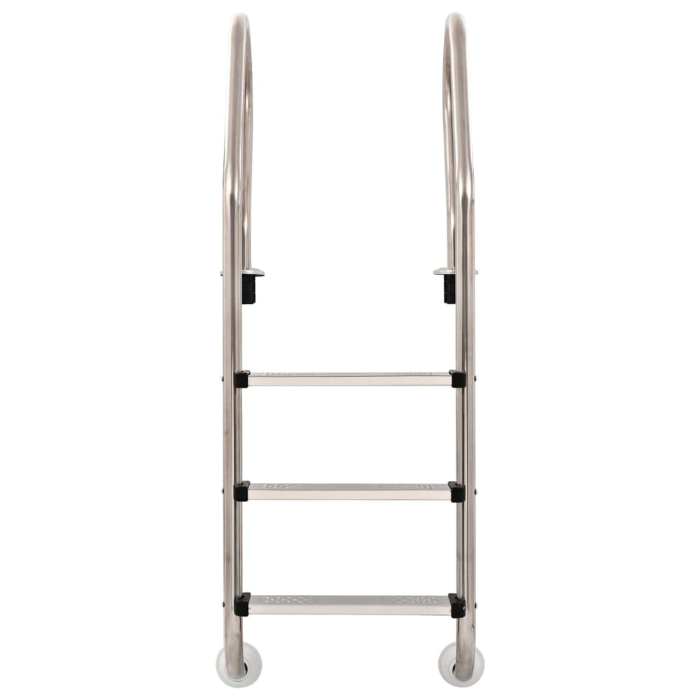 Scară Pentru Piscină Cu 3 Trepte, 120 Cm, Oțel Inoxidabil 304