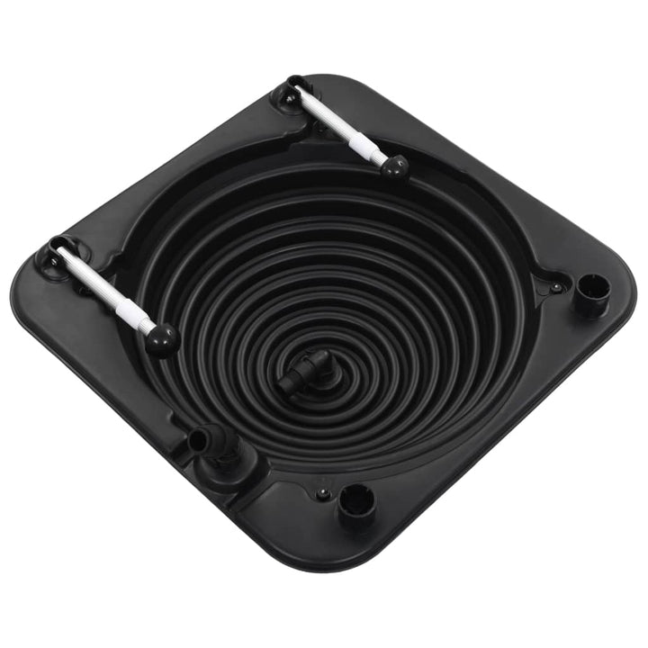 Încălzitor Solar Pentru Piscină, 75 X 75 X 36 Cm, Hdpe Aluminiu