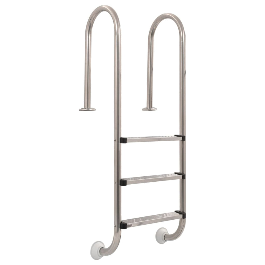 Scară Pentru Piscină Cu 3 Trepte, 120 Cm, Oțel Inoxidabil 304