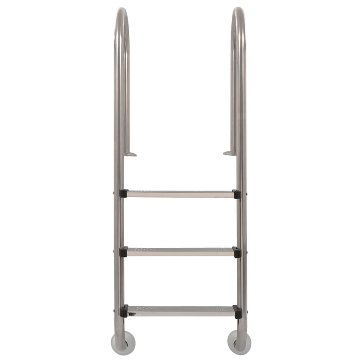 Scară Pentru Piscină Cu 3 Trepte, 120 Cm, Oțel Inoxidabil 304