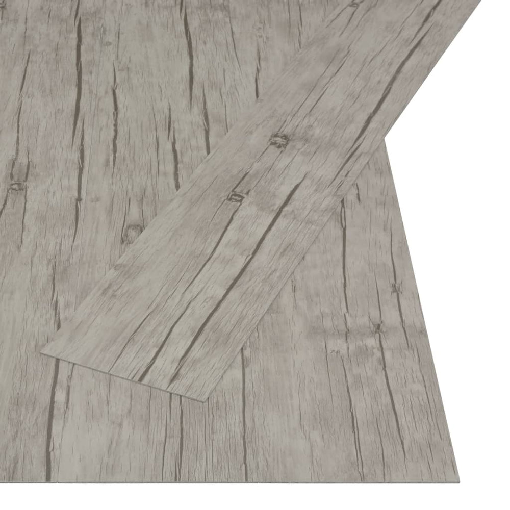 Plăci Autoadezive Pardoseală Stejar Decolorat Pvc 4,46 M² 3 Mm
