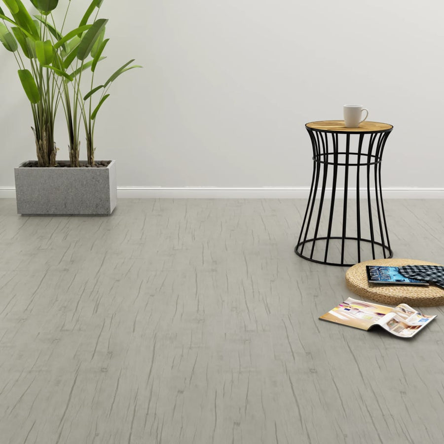 Plăci Autoadezive Pardoseală Stejar Decolorat Pvc 4,46 M² 3 Mm