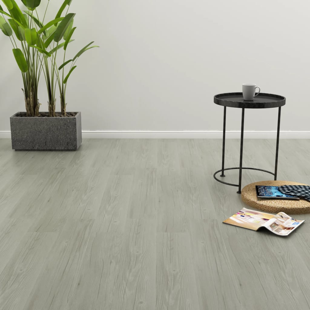 Plăci Autoadezive Pardoseală Stejar Decolorat Pvc 4,46 M² 3 Mm