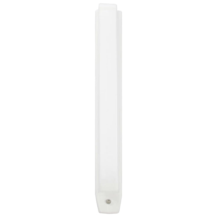 Paravan Protecție Pisoar Cu Montaj În Perete Alb Ceramică