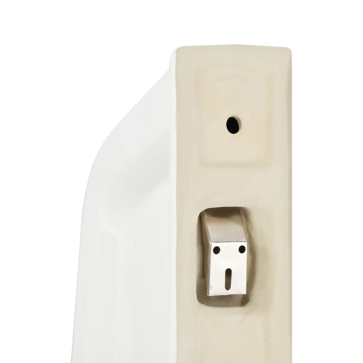Paravan Protecție Pisoar Cu Montaj În Perete Alb Ceramică