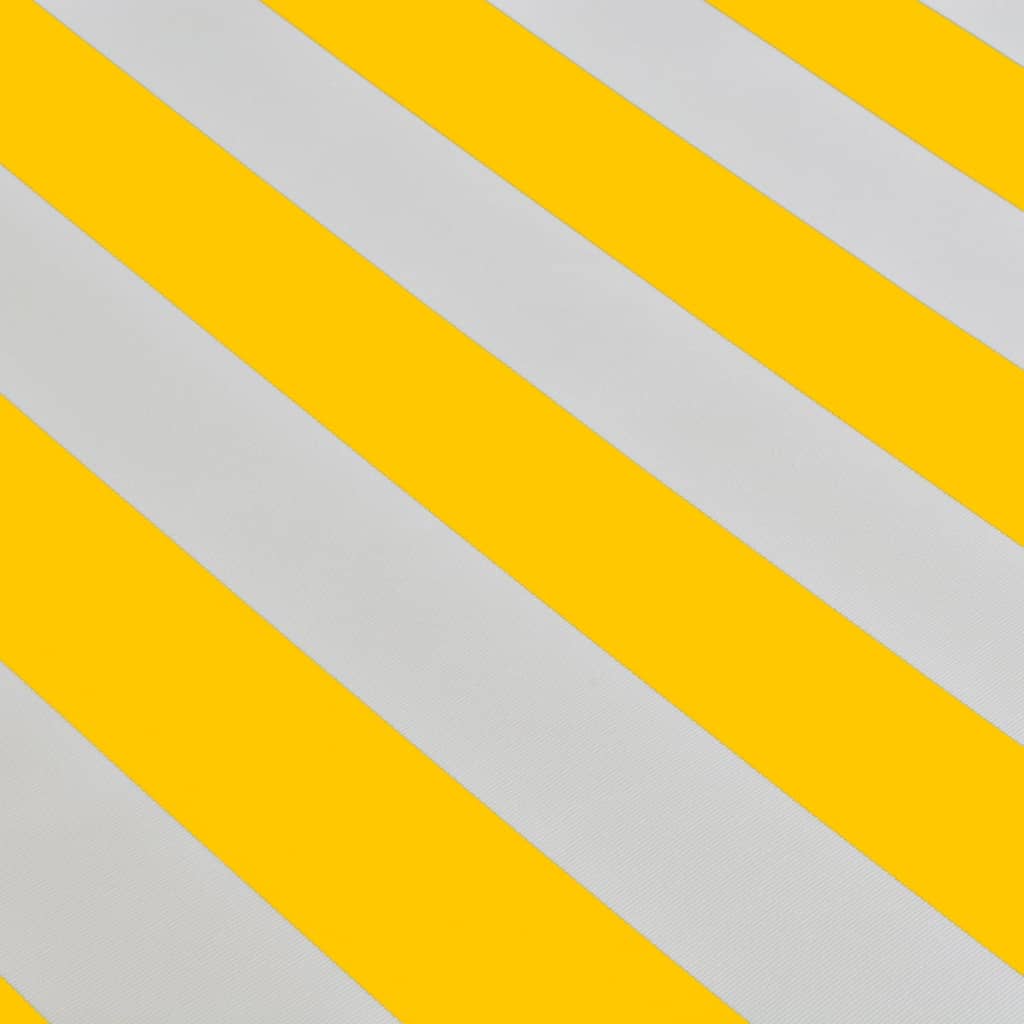 Copertină Pliabilă, Acționare Manuală, , Galben/Alb