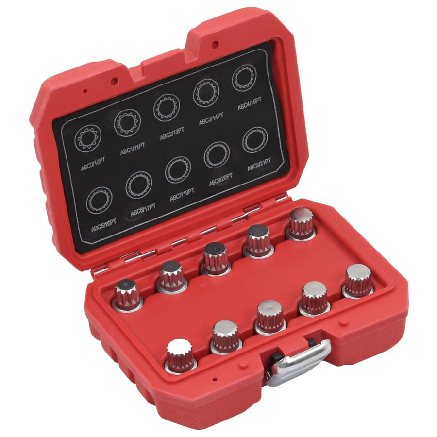 Set Chei Pentru Piuliță Antifurt Pentru Vw, 10 Piese