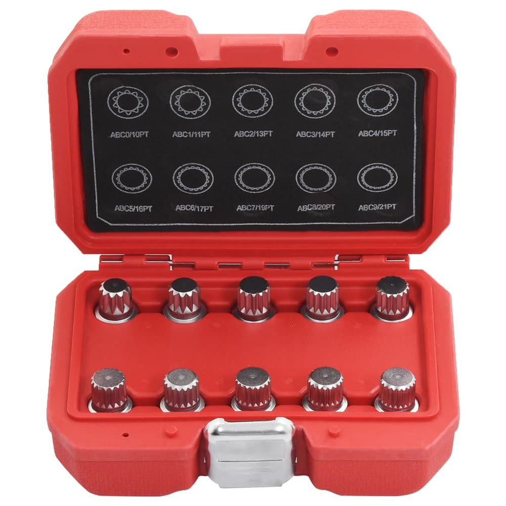 Set Chei Pentru Piuliță Antifurt Pentru Vw, 10 Piese