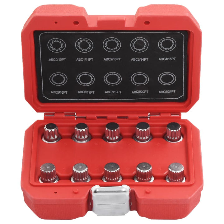 Set Chei Pentru Piuliță Antifurt Pentru Vw, 10 Piese