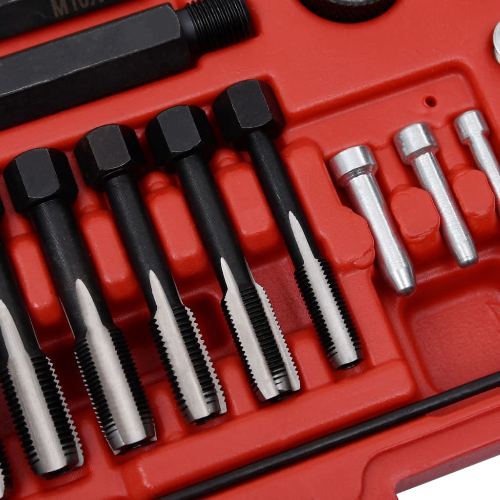 Set De Scule Reparare Filete De Bujii, 33 Piese, M8 M10 M12