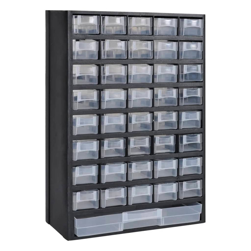 Cutie De Depozitare Unelte Cu 41 Sertare, 2 Buc, Plastic
