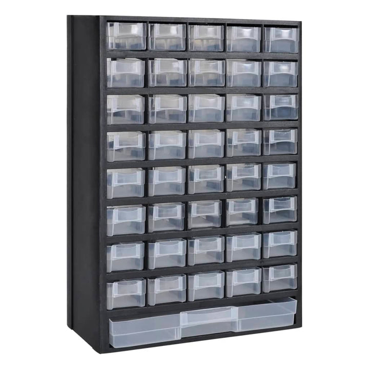 Cutie De Depozitare Unelte Cu 41 Sertare, 2 Buc, Plastic