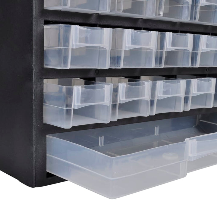 Cutie De Depozitare Unelte Cu 41 Sertare, 2 Buc, Plastic