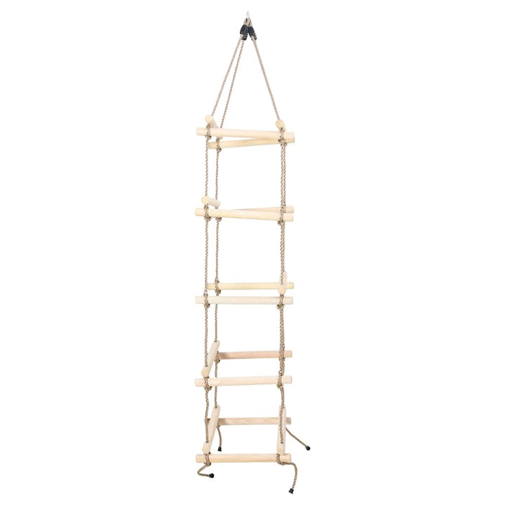 Scară Din Frânghie Pentru Copii, 200 Cm, Lemn