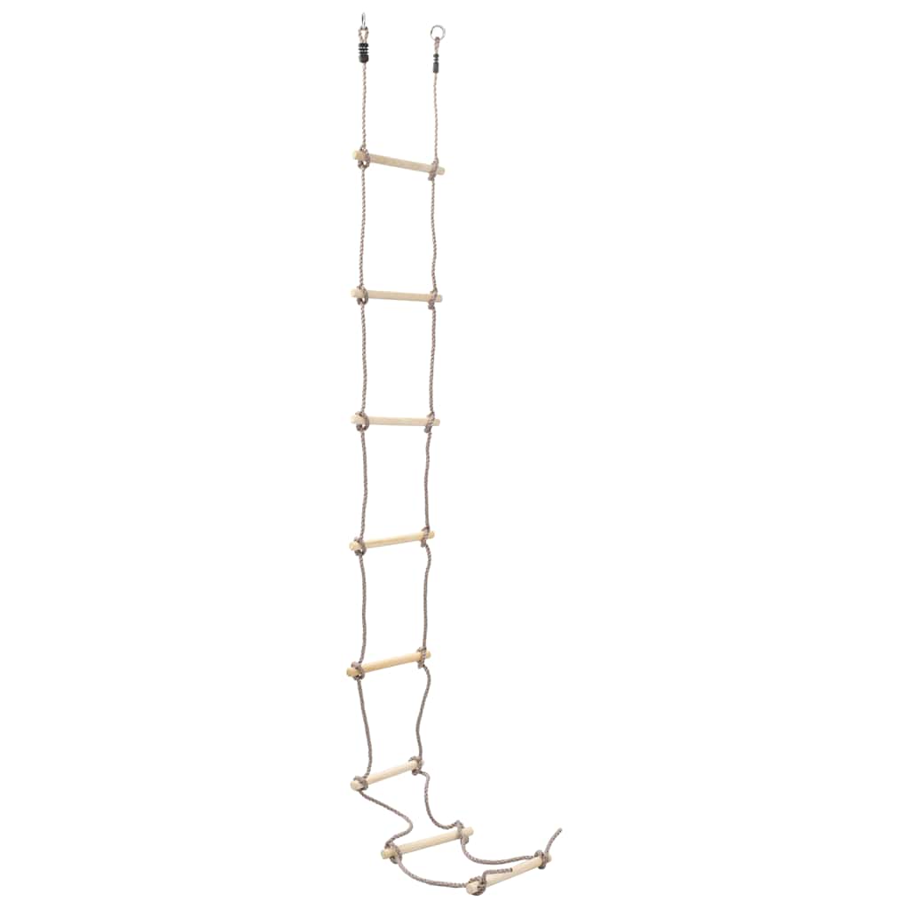 Scară Din Frânghie Pentru Copii, 290 Cm, Lemn