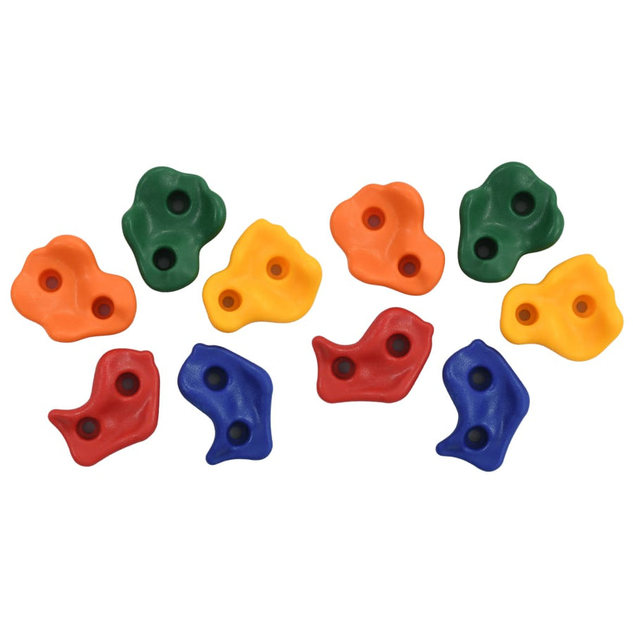 Pietre De Cățărare 10 Buc. Pe Multicolor