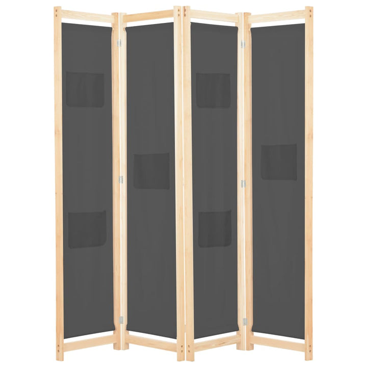 Paravan De Cameră Cu 3 Panouri, , 120X170X4 Cm, Textil