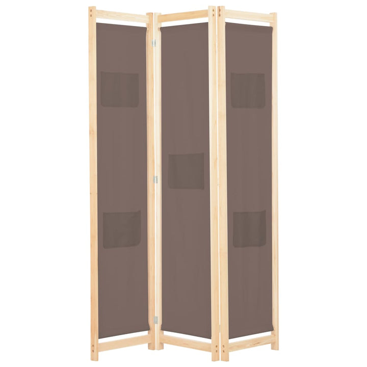 Paravan De Cameră Cu 3 Panouri, , 120X170X4 Cm, Textil
