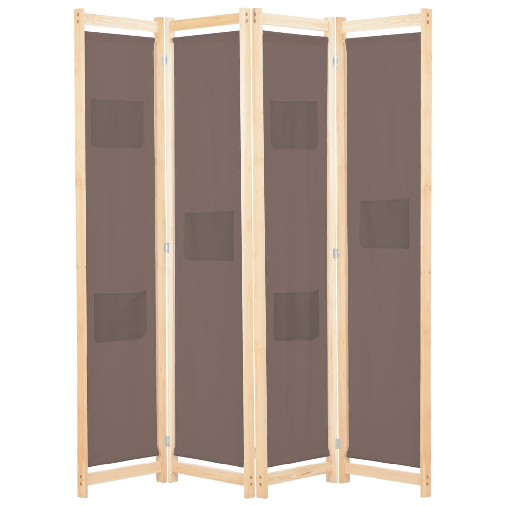 Paravan De Cameră Cu 3 Panouri, , 120X170X4 Cm, Textil