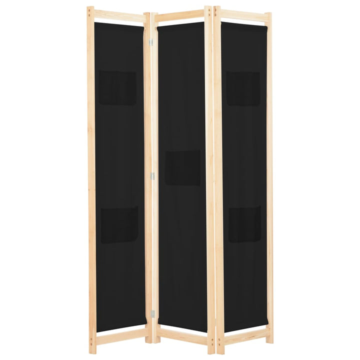 Paravan De Cameră Cu 3 Panouri, , 120X170X4 Cm, Textil