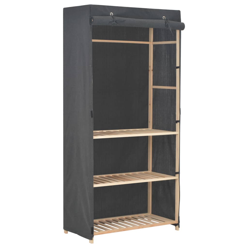 Dulap De Haine Cu 3 Rafturi, 79 X 40 X 170 Cm