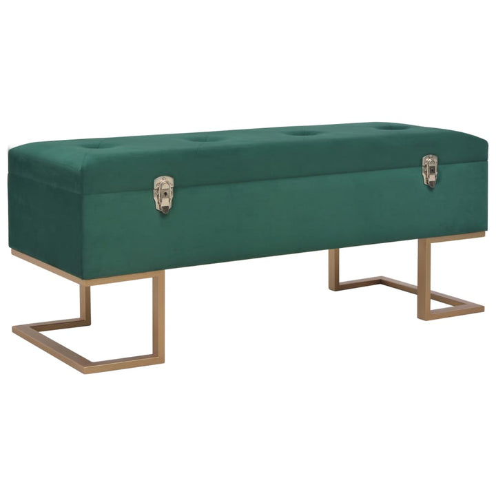 Banchetă Cu Un Compartiment De Depozitare 105 Cm Catifea