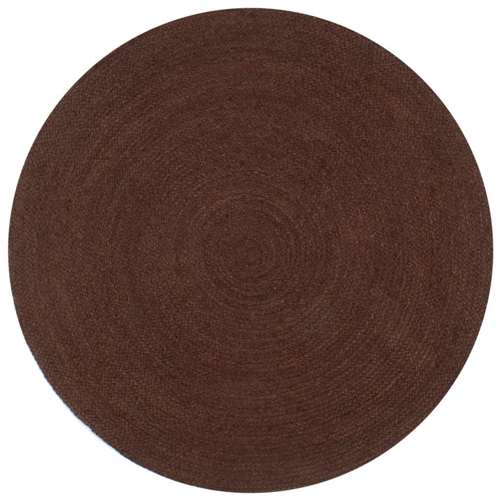 Covor Manual, , , Iută, Rotund