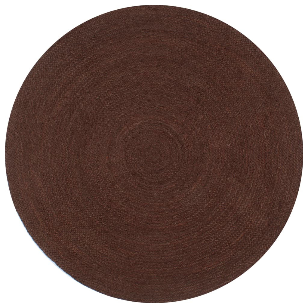 Covor Manual, , , Iută, Rotund