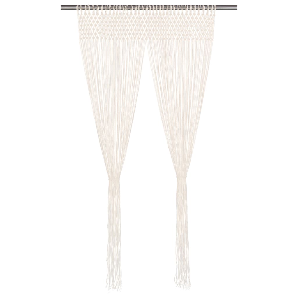 Perdea Macrame, 140 X 240 Cm, Bumbac