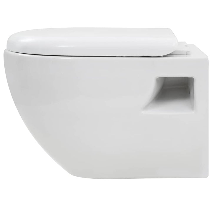 Toaletă Suspendată Cu Rezervor Wc Ascuns, , Ceramică