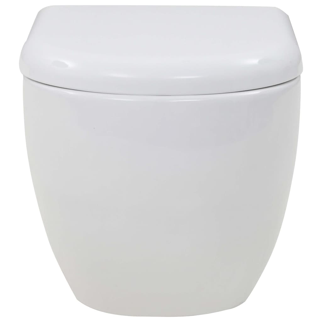 Toaletă Suspendată Cu Rezervor Wc Ascuns, , Ceramică