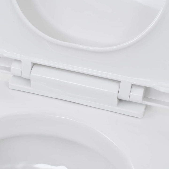 Toaletă Suspendată Cu Rezervor Wc Ascuns, , Ceramică