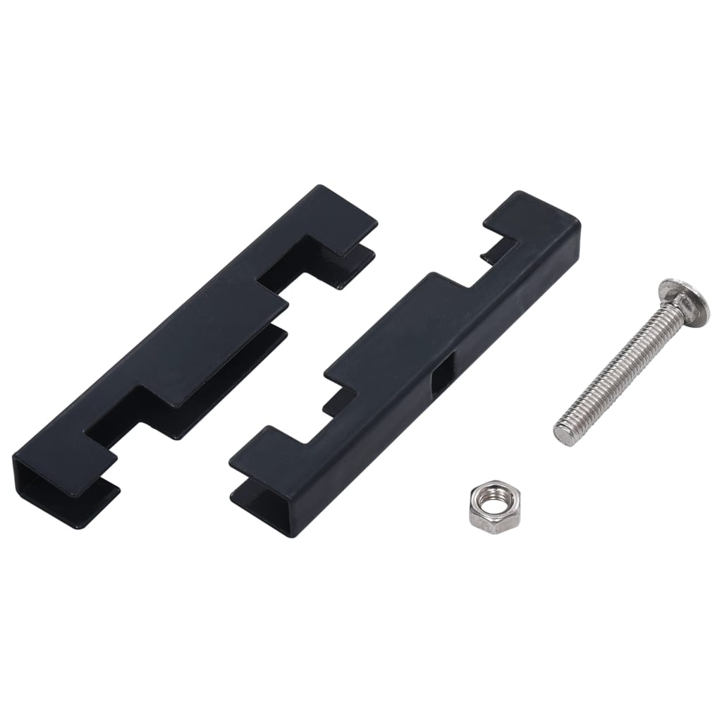 Conector În Formă De U Grilaj Grădină, 10 Seturi,