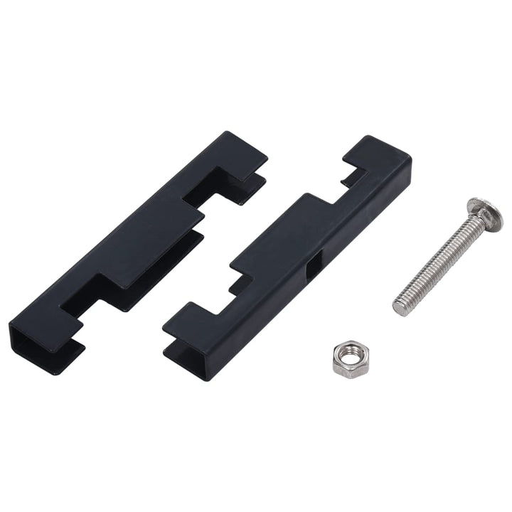 Conector În Formă De U Grilaj Grădină, 10 Seturi,