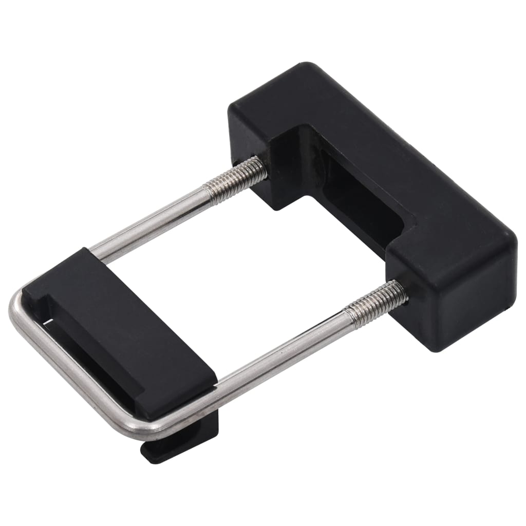 Clemă De Prindere U Cu Plastic Stâlp Gard, 60X40 Mm, 25 Seturi
