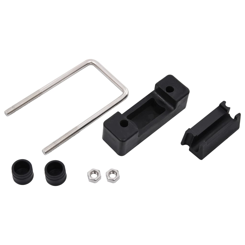 Clemă De Prindere U Cu Plastic Stâlp Gard, 60X40 Mm, 25 Seturi
