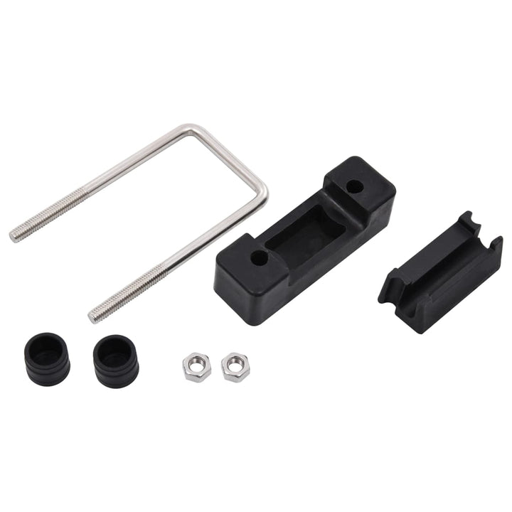 Clemă De Prindere U Cu Plastic Stâlp Gard, 60X40 Mm, 25 Seturi