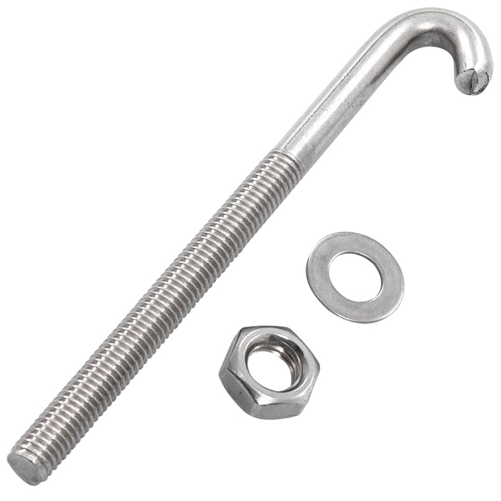 Șurub De Fixare Tip J Cu Piuliță Și Șaibă, M8X, 25 Seturi