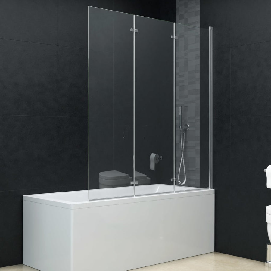 Cabină De Duș Pliabilă, 3 Panouri, 130 X 138 Cm, Esg