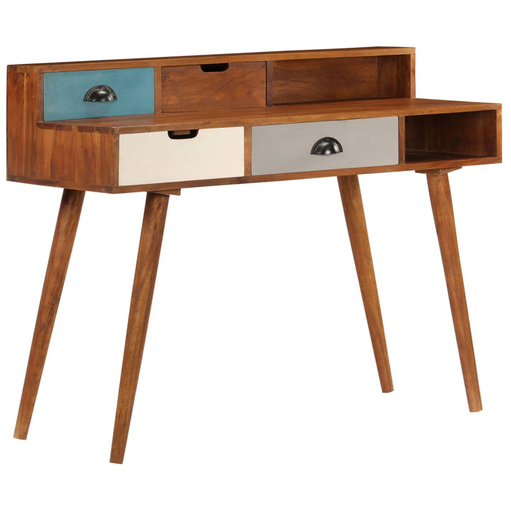 Birou De Scris, 110X50X90 Cm, Lemn Masiv De Acacia
