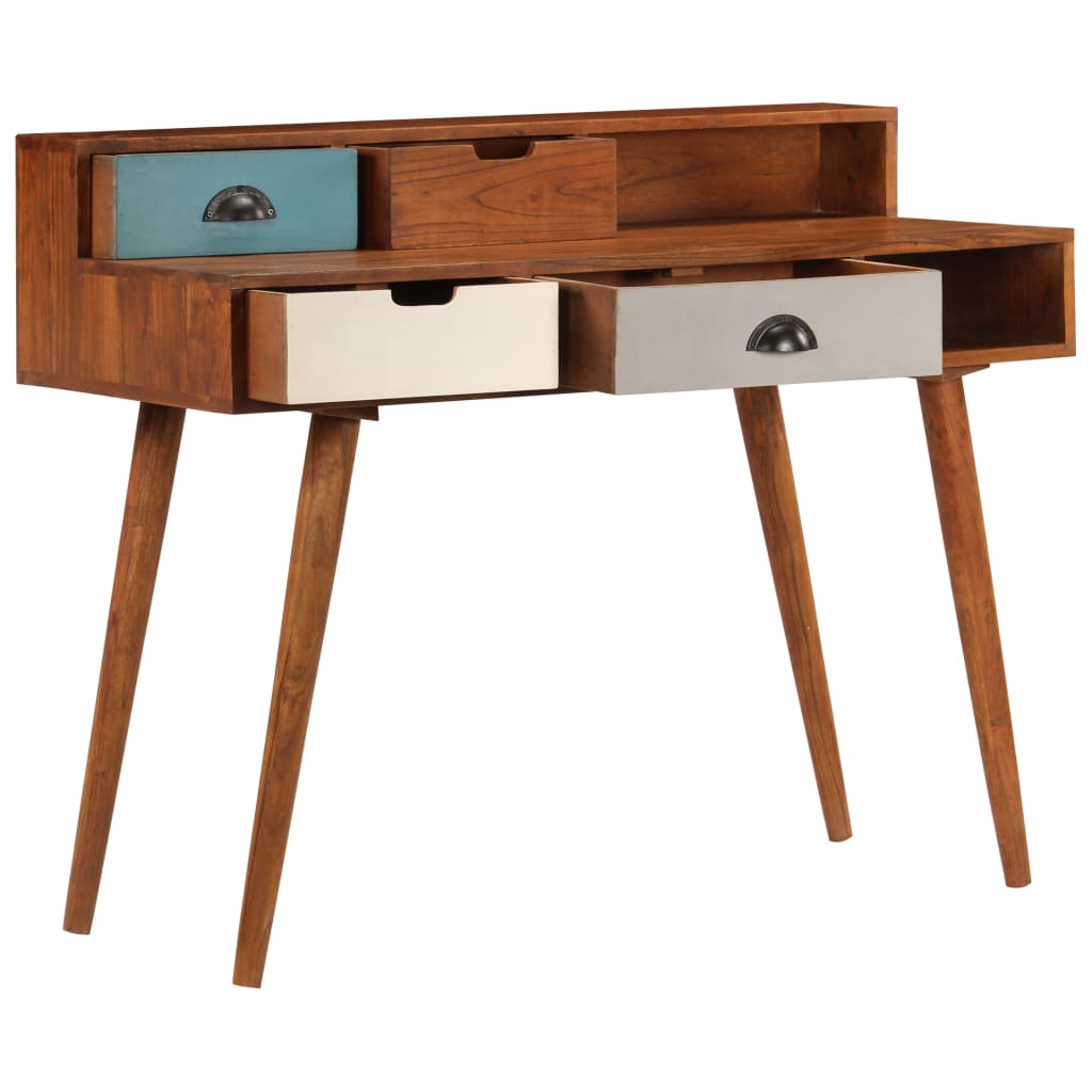 Birou De Scris, 110X50X90 Cm, Lemn Masiv De Acacia